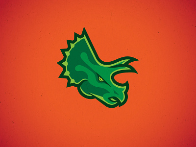 Triceratops branding design dinosaur ill illustration illustrator logo triceratops vector