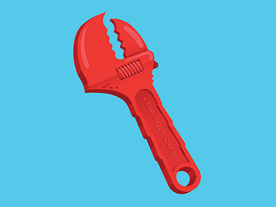 #7 alejandromila alejandromilàstudio conceptual conceptual illustration crab drawing holy illustration vector wrench