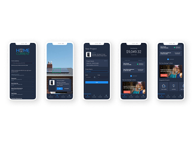 Home Current - Mobile App Product Fiction app design ui ux