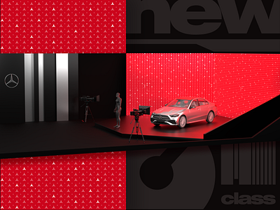 Mercedes-Benz presentation design 3d design graphic design брендинг. графический дизайн