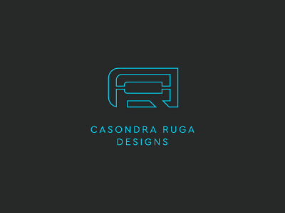 Casondra Ruga Designs брендинг. вектор графический дизайн дизайн логотипа идентичность логотип