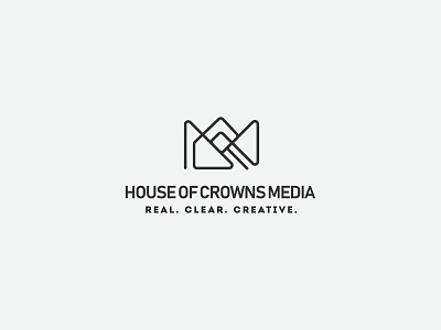 House Of Crowns Media брендинг. вектор графический дизайн дизайн идентичность логотип