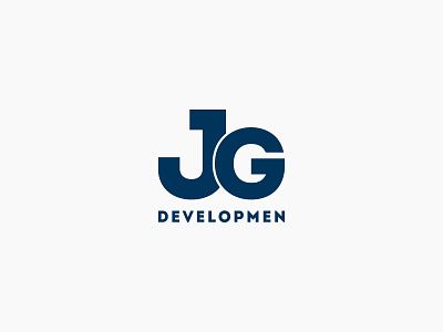 Jg Developmen брендинг. вектор графический дизайн дизайн логотипа идентичность логотип