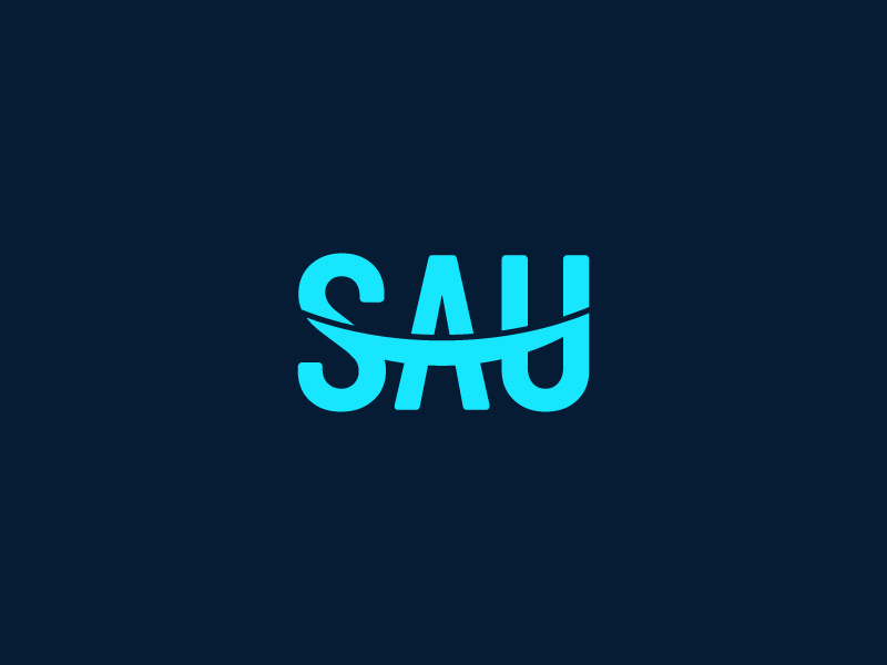 Sau вектор дизайн логотип дизайн логотипа брендинг. идентичность графический дизайн