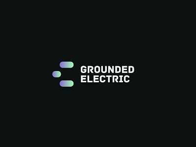 Grounded Electric брендинг. вектор графический дизайн дизайн дизайн логотипа идентичность логотип