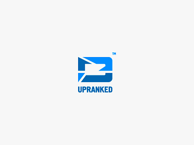 Upranked брендинг. вектор графический дизайн дизайн дизайн логотипа идентичность логотип