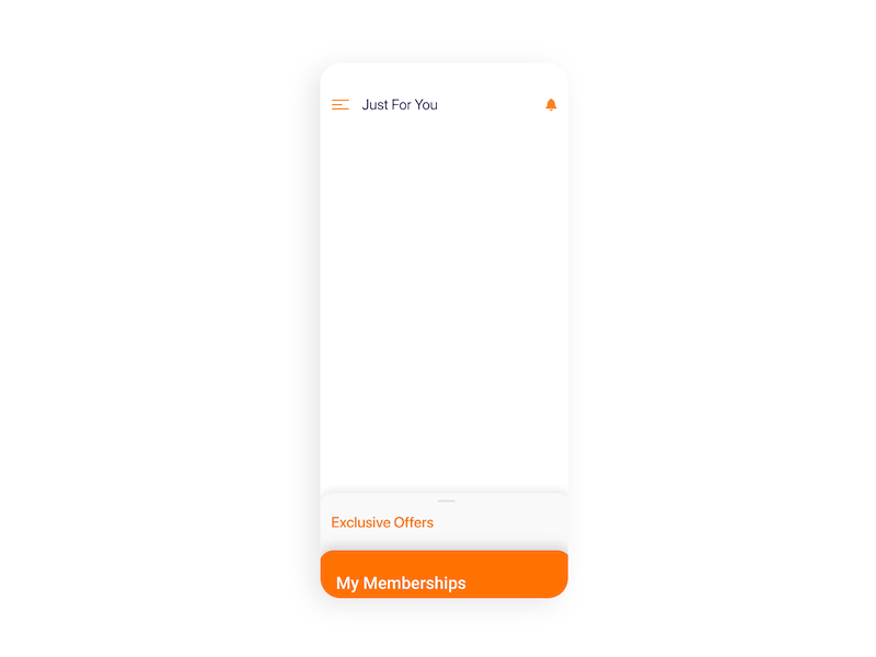 Coupons screen concept Testing 🍊