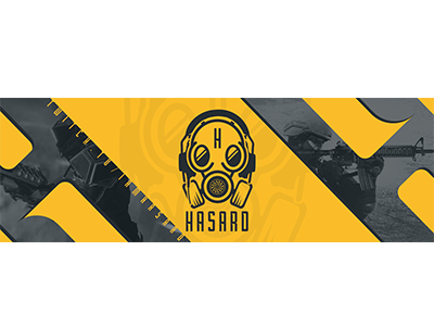 Hasard Banner banner gaming logo twitch twitchgraphics