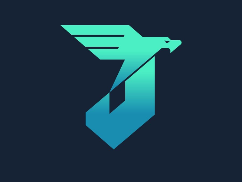 Eagle/‘J’ Logo by PBGraphics on Dribbble