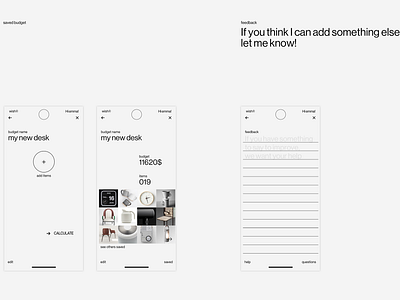 wish® app app branding clean design identity illustrator ios minimal sketch type typography ui ux