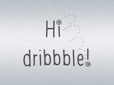 Hi dribbble