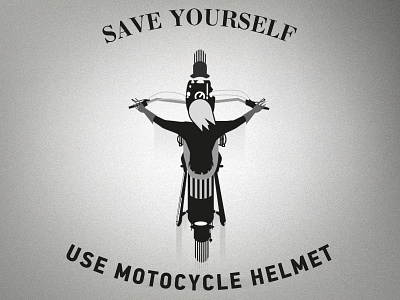 Use the helmet helmet moto poster