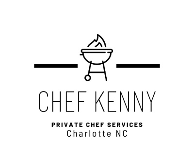 Chef Kenny Private Chef Services branding design logo