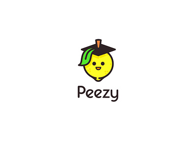 Peezy graduated graduation cap lemon
