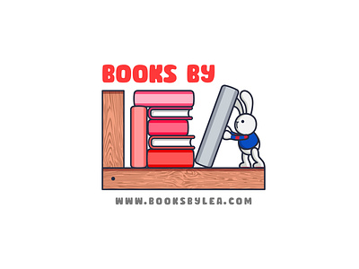 Books by Lea affinity designer branding character design illustration logo logo design typography vector