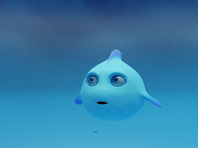 Fish Mascot 3D