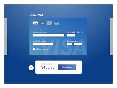 Day #002 - Credit Card Checkout 100 days of ui challenge daily ui