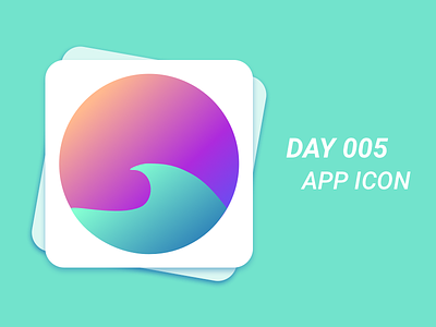 Day #005 - App Icon 100 days of ui challenge daily ui challenge ui design
