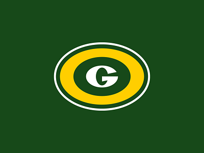 Green Bay Packers american badge clean club flat football g letter green green bay logo national nfl packers sports