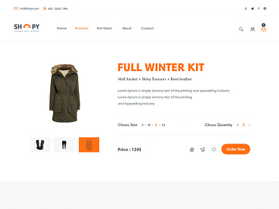 Product Page cart ecomerce featured light market products shope store template ui ux white