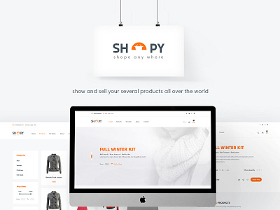 Shopy - Ecomerce PSD Template