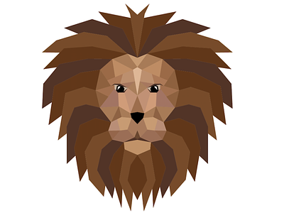 Geometric Lion geometric geometric art geometric lion graphic lion