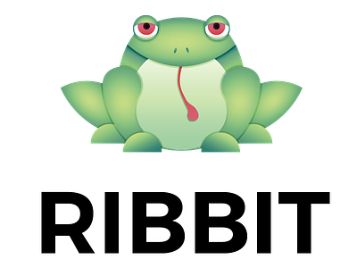 RIBBIT design frog golden ratio graphic graphic design logo logo design