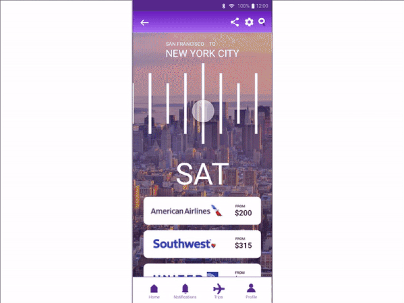 Flight Ticket Booking UI booking app design flight app travel app ui ui design uidesign uiux uiuxdesign user inteface userexperiance userinterfacedesign ux design uxdesign