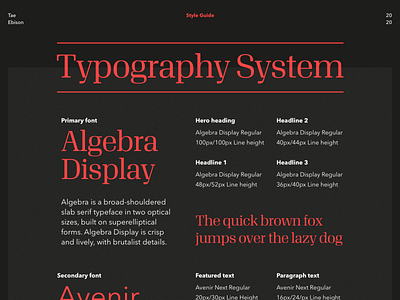 Early Stage Type System - devantaebison.com