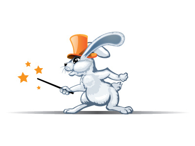 Mojo Helpdesk Bunny bunny helpdesk magic mojo rabbit stars wand