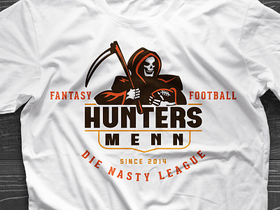 Fantasy Football - Hunters Menn Die Nasty League fantasy football football grim hunters league menn reaper