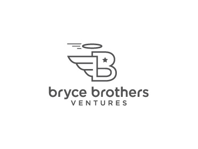 Bryce Brothers Ventures (WIP) angel b brothers capital financial halo icon investors logo star two venture wings