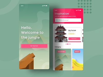 Travelin - Travel Apps app blue clean clean ui dailyui design illustration travel travel app traveling ui