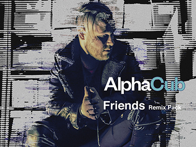 AlphaCub Friends album cover alphacub cover friends original artwork