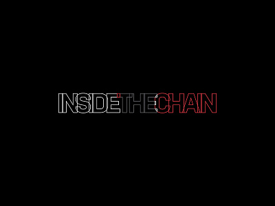 Inside The Chain black branding gray logo read
