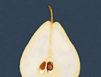 Pear digital art digital illustration digital painting digitalart drawing food art food illustration fruit illustrator pear pop art