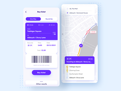 Public transport concept design app card cards design interface location map minimal mobile navigation payment public transport startup ticket tourism transit transport travel ui ux