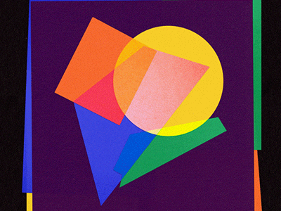 Shapes - Depth Experiment animated gif primitive shapes