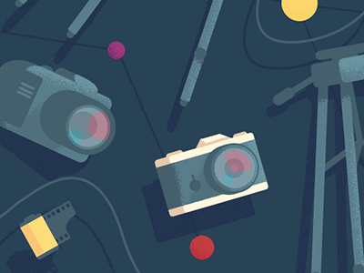 Camera Gear cameras illustration