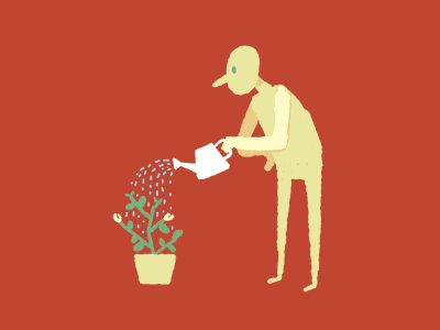 Gardening [Animated] animation gardening illustration