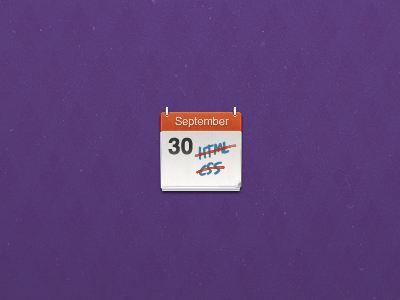 Day 30 calendar icon