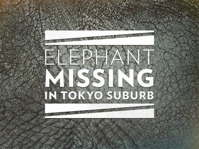 Missing Elephant elephant haruki murakami verlag
