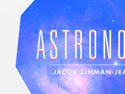 Astronomy album cover futura music space univers