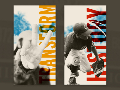 Placebranding Streetbanners archival baseball black and white duotone editorial gradient map halftone interstate monotone old vs new overlay overprint peace photographic photography procreate sketch texture type vintage