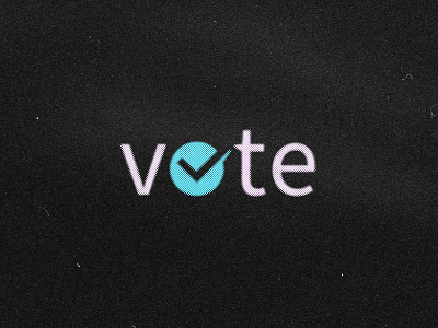 Vote Vote Vote dust grit halftone noise politic political politics scratches texture typography vote voted voter