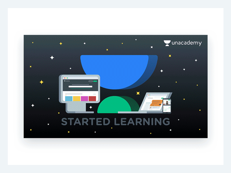 Learning Milestones card colour education figma illustration learning milestone photoshop progress unacademy vector