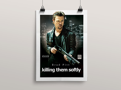 Killing Theme Softly Movie Poster brad pitt dvd film gangsters mafia movie poster