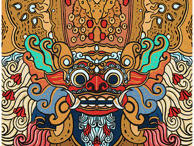 Barong Illustration adobe adobe photoshop art artist artwork design illustration illustration graphicdesign illustration print art