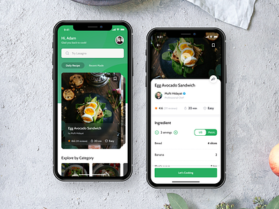 myChef - Food Recipe App