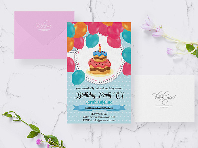 Birthday Invitation Card